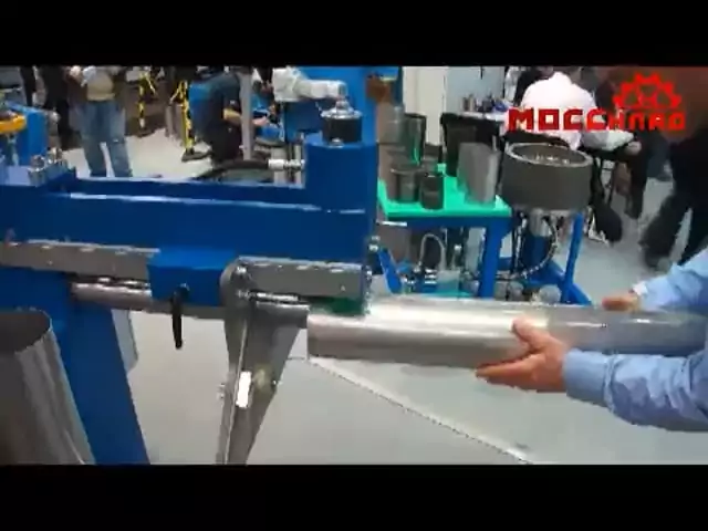 Видео: Докаточная зиг-машина TSK-600 со столом