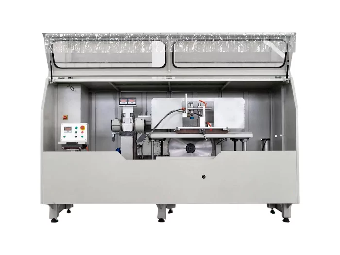 Фото №6. Вырубная пила FABTEC LJK-600 для резки алюминиевого профиля в двух плоскостях
