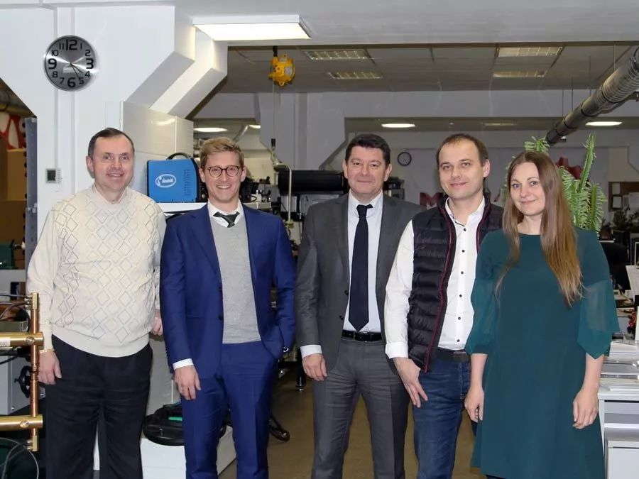 Представители компании Technomark