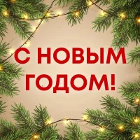 С наступающим Новым годом!