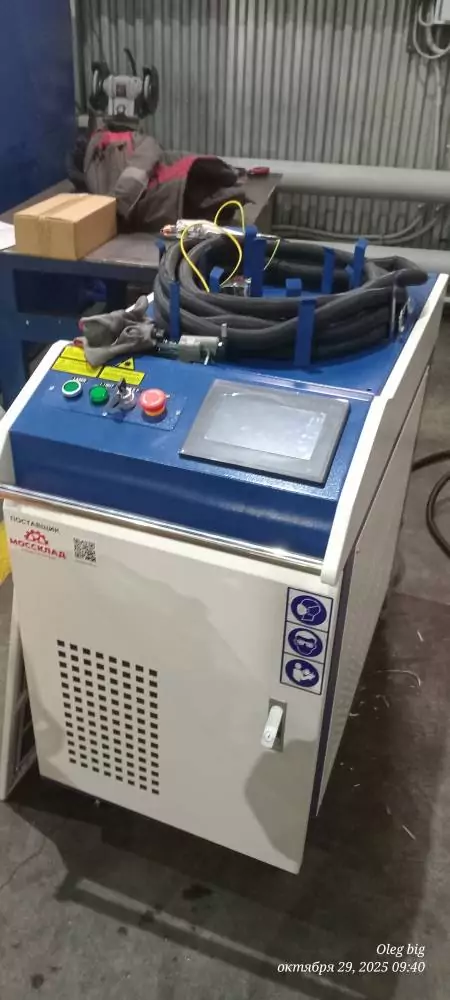 Сварка, зачистка и резка в одном аппарате: запуск лазерной сварки KY-W-HW1500-C 1,5 кВт Raycus 3в1