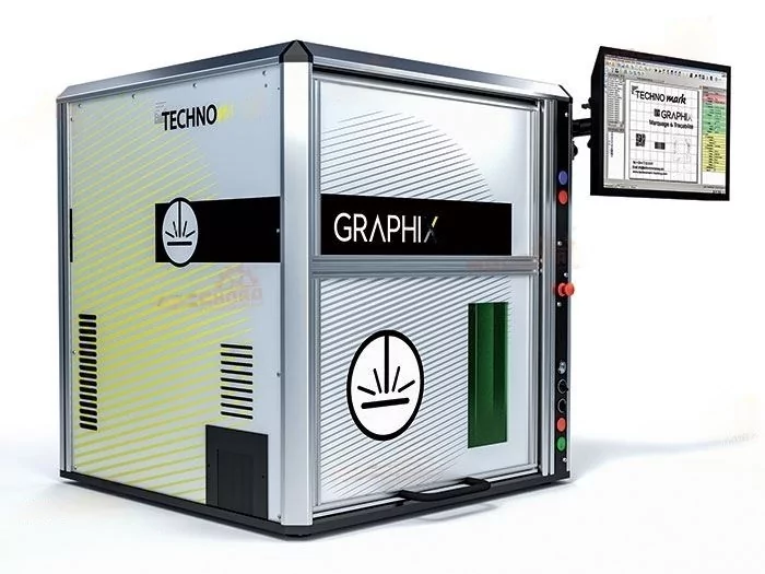 Фото №1. Главное фото: Установка для лазерной маркировки GRAPHIX FIBER 20W