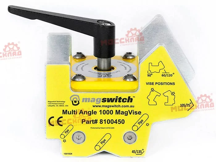 Фото №1. Главное фото: Магнитные тиски + угольник Magswitch MagVise 1000