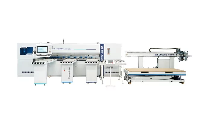 Фото №2. Форматно-раскроечный центр FABTEC 280HG с ЧПУ, с передней автоматической загрузкой, фото №1
