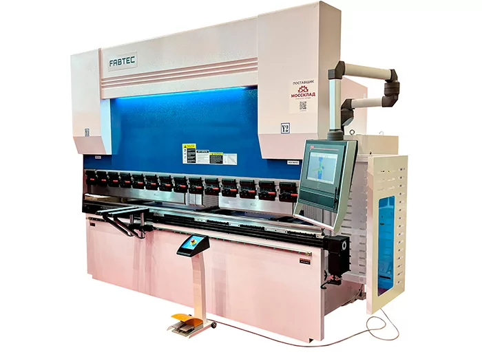 Фото №1. Главное фото: Вертикальный листогибочный пресс FABTEC CNC-PBA 250х3200 с контроллером ESA630