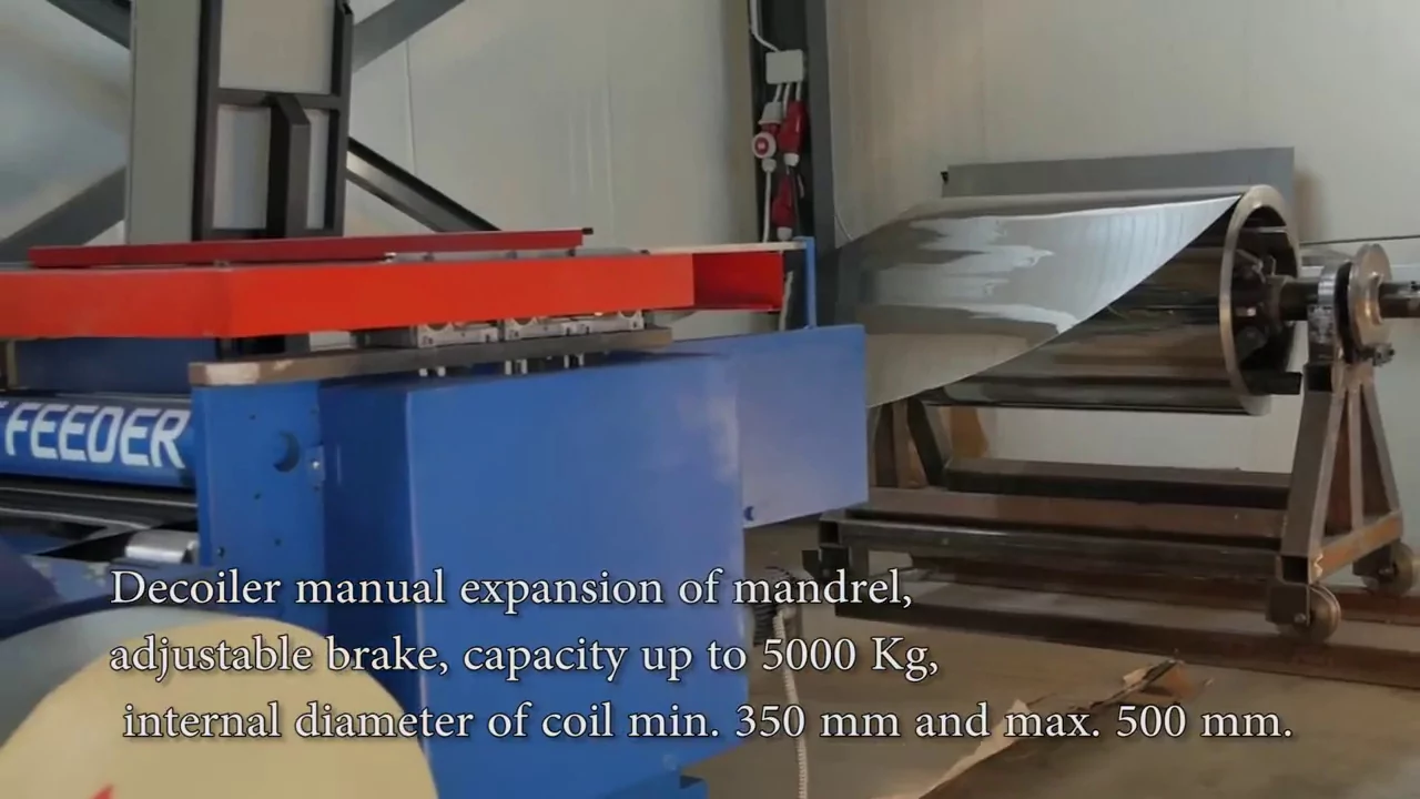 Видео: Линия поперечной резки FABTEC, 1300 мм