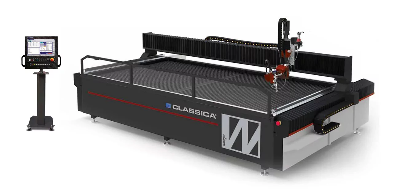 Фото №1. Главное фото: Станок гидроабразивной резки с ЧПУ Waterjet серии CLASSICA