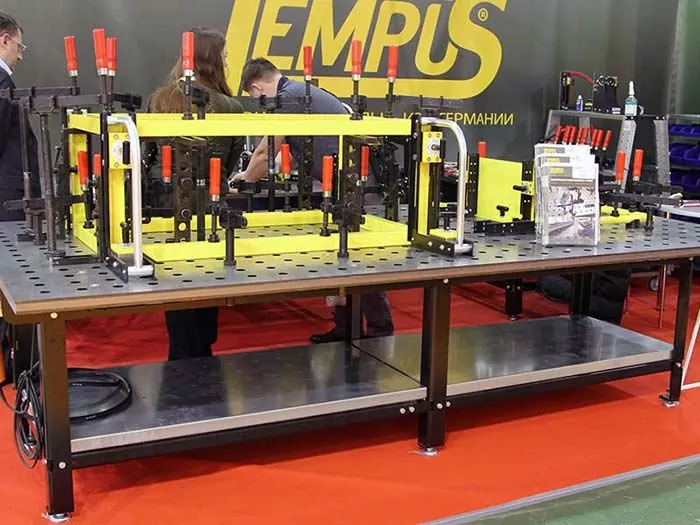 Примеры использования сварочных столов Tempus