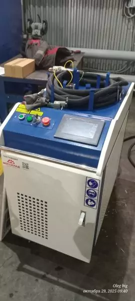 Сварка, зачистка и резка в одном аппарате: запуск лазерной сварки KY-W-HW1500-C 1,5 кВт Raycus 3в1
