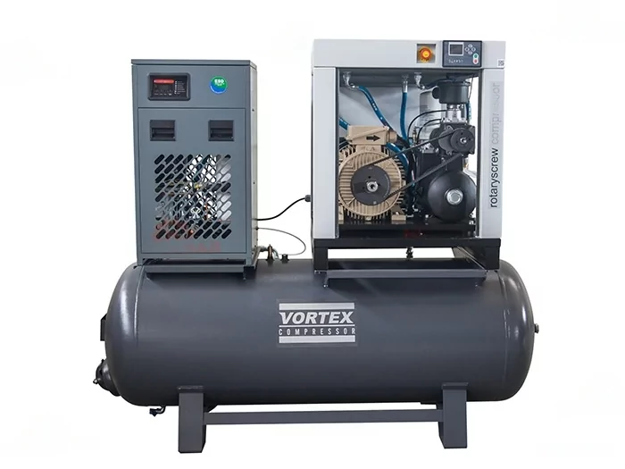 Фото №2. Винтовой компрессор Vortex MCVD11/15BAR/500L