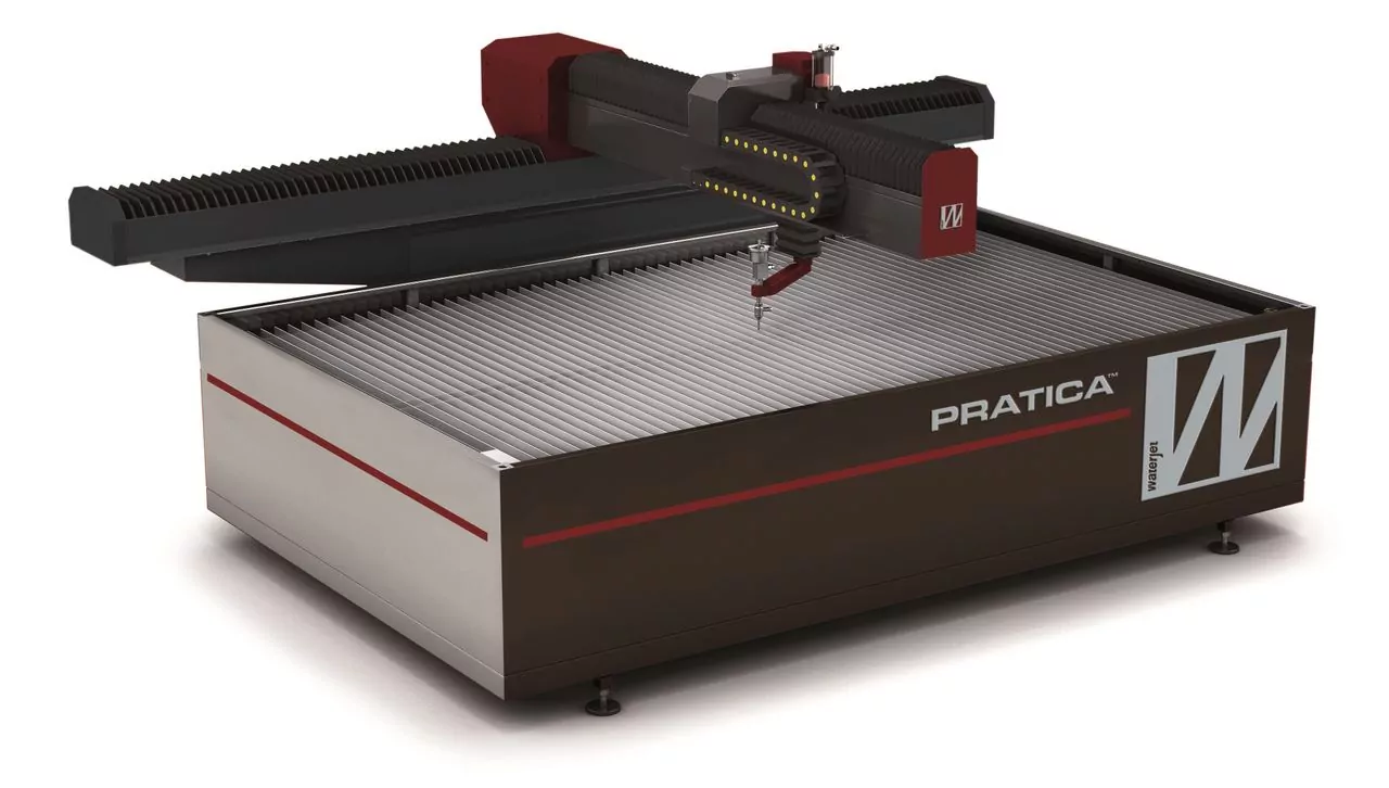 Фото №1. Главное фото: Станок гидроабразивной резки с ЧПУ Waterjet серии PRATICA