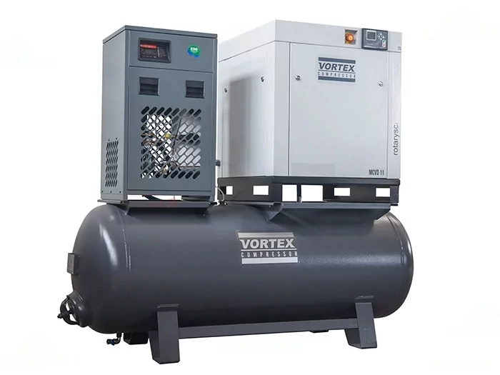 Фото №3. Винтовой компрессор Vortex MCVD11/15BAR/500L