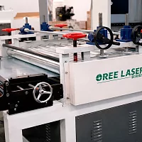Промышленная лазерная линия OREE LASER OR-R 3015 с автоматической подачей рулона Raycus 3000W