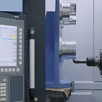 Горизонтальный высокоточный фрезерный обрабатывающий центр NHP 6350 с ЧПУ