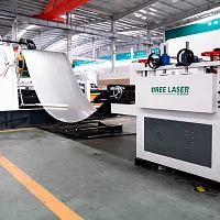 Промышленная лазерная линия OREE LASER OR-R 3015 с автоматической подачей рулона Raycus 3000W